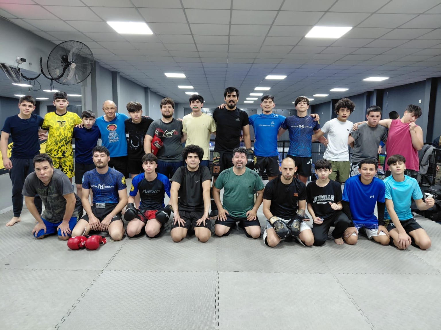 Grupo de entrenamiento de MMA
